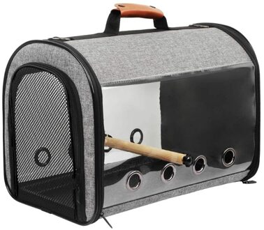 Vogel Reistas Draagbare Huisdier Vogel Papegaai Carrier Ademende Gaan Reizen Kooi W0YC