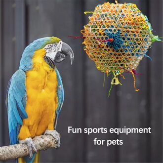 Vogel Speelgoed Grote Voor Papegaai Conure Van Accessoires Baars En Budgie Parkiet Speelgoed Levert Kooi Decoratie Afrikaanse Grijs