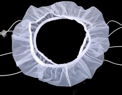 Vogelkooi Cover Nylon Verstelbare Pet House Cover Stofdicht Vogelkooi Netto Papegaai Lijster Myna Kan Elastisch Gaas Eco Vriendelijke wit