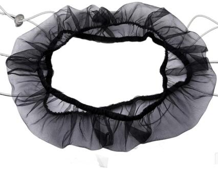 Vogelkooi Cover Nylon Verstelbare Pet House Cover Stofdicht Vogelkooi Netto Papegaai Lijster Myna Kan Elastisch Gaas Eco Vriendelijke zwart