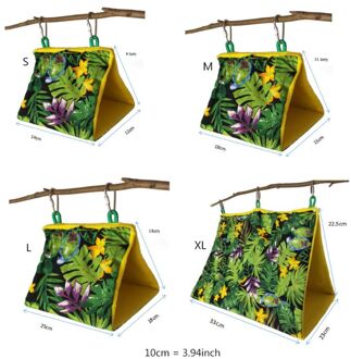 Vogelnest Opknoping Kooi Tent Voor Kleine Huisdieren Papegaai Hangmat Parkiet Stand Swing Gxma Xl