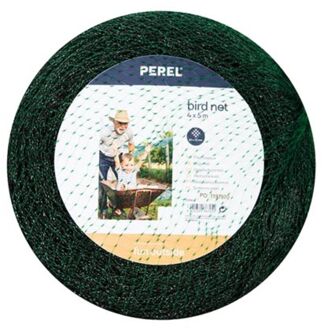 vogelnet 4 x 5 meter polyester groen