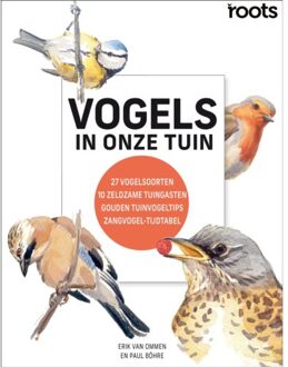 Vogels in onze tuin - (ISBN:9789464040944)