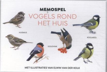 Vogels Rond Het Huis - Memospel - Elwin van der Kolk