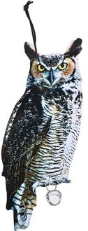 Vogelverschrikker Oehoe uil 40 cm - Ongediertevallen - Ongediertebestrijding
