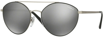 Vogue Dames zonnebril met metalen montuur Vogue , Black , Dames - ONE Size