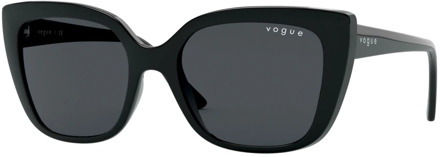 Vogue Zwarte zonnebril Vogue , Black , Dames - 53 MM
