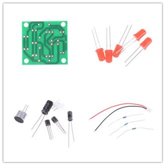 Voice Control LED Melody Licht DIY Elektronische Productie Kit LED Component Onderdelen