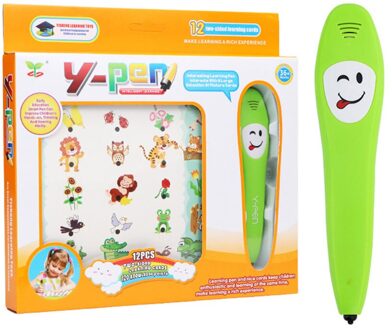 Voice Lezen Machine Boek met Smart Lezen Pen Kinderen Studie Verhaal Speelgoed Engels Taal Kids voor Baby Educatief