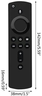 Voice Smart Search Remote Control L5B83H for Alexa Fire TV Stick 4K Universal Remote for Alexa Voice Remote Controller