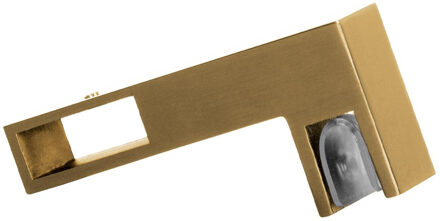 Void inloopdouche helder glas 60x200 incl. glascoating PVD goud geborsteld GS-VOI1H60200GG