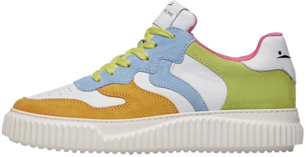 Voile blanche Leather and suede sneakers Laura Voile Blanche , Multicolor , Dames - 36 Eu,37 Eu,40 Eu,41 Eu,38 Eu,39 EU