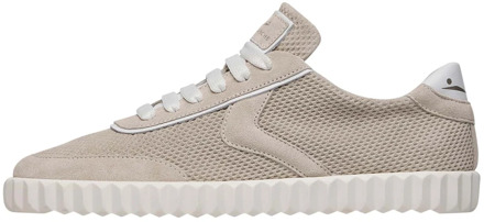 Voile blanche Leather and suede sneakers Selia Voile Blanche , Beige , Dames - 38 Eu,40 Eu,39 Eu,41 Eu,37 Eu,36 EU