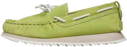 Voile blanche Leather loafers Mokk 01 Easy Woman Voile Blanche , Green , Dames - 38 Eu,37 Eu,40 Eu,39 Eu,36 EU