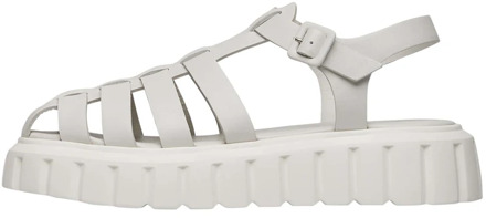 Voile blanche Leather sandals Grenelle Spider Voile Blanche , White , Dames - 36 Eu,38 Eu,41 Eu,37 Eu,39 Eu,40 EU
