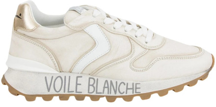 Voile blanche Sneakers Voile Blanche , Beige , Dames - 36 Eu,39 EU