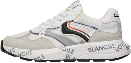 Voile blanche Suede and fabric sneakers Shine. Voile Blanche , Multicolor , Heren - 39 Eu,41 Eu,42 Eu,40 Eu,43 Eu,44 Eu,45 Eu,46 EU