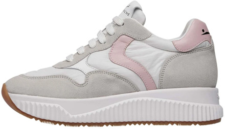 Voile blanche Suede and technical fabric sneakers Lana Voile Blanche , Pink , Dames - 36 Eu,38 Eu,37 Eu,40 Eu,39 EU