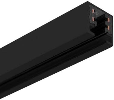 volare 2-fasen railsysteem, zwart, 100 cm