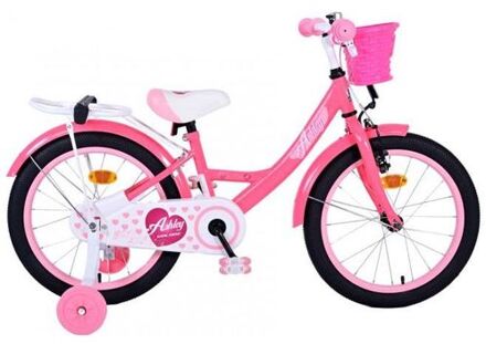 volare Ashley Kinderfiets - Meisjes - 18 inch - Roze/Rood