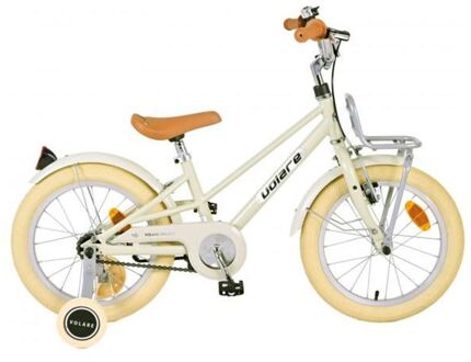 volare Meisjesfiets Melody 16 Inch 25 cm Meisjes Terugtraprem Zandbruin Crème