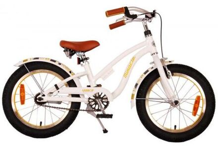 volare Miracle Cruiser Kinderfiets - Meisjes - 16 inch - Wit