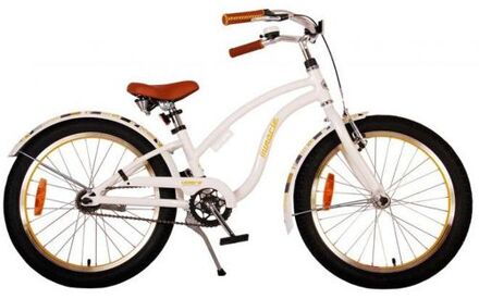 volare Miracle Cruiser Kinderfiets - Meisjes - 20 inch - Wit