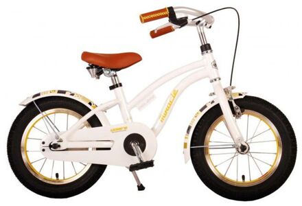 volare Miracle Kinderfiets - Meisjes - 14 inch - Wit - Prime Collection