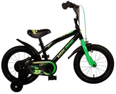 volare Super GT Kinderfiets - Jongens - 14 inch - Groen Zwart