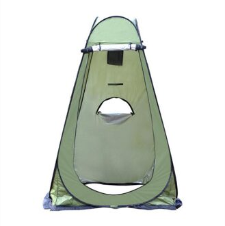 Volautomatische Outdoor Dressing Tent Quick-Open Tent Douche Zwemmen Veranderende Prive Tent Draagbare Mobiele Wc Tent D3 groen