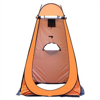Volautomatische Outdoor Dressing Tent Quick-Open Tent Douche Zwemmen Veranderende Prive Tent Draagbare Mobiele Wc Tent D3 oranje