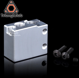 Volcano heater block for e3D Volcano hotend Compatible pt100 sensor/Thermistor Cartrodge 3D printer upgrade kit diy i3 delta um