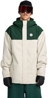 Volcom Buckthreeeighty Ski/Snowboardjas Heren S Zand