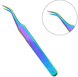 Voldoen Over Nail Pincet Drukken Hoofd Voor Sticker Steentjes Picker Rechte Gebogen Manicuree Nail Art Tool Rvs S05204