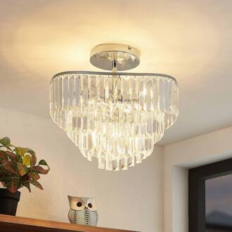 Volina plafondlamp chroom