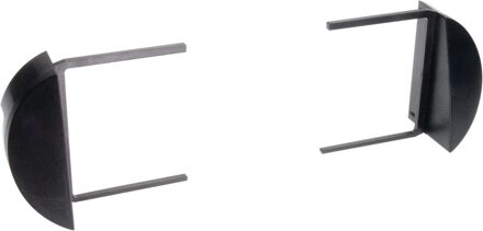 Volkswagen 1-DIN Paneel Volkswagen New Beetle (Cabrio) 1998-2010 Kleur: Zwart 28132003