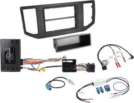 Volkswagen 2-DIN Inbouw-KIT Volkswagen Crafter/ Grand California - MAN TGE 2017-2020 Zwart 621320261