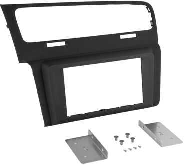 Volkswagen 2-DIN Paneel Volkswagen Golf 7 2012-2019 Kleur: mat zwart 381320381