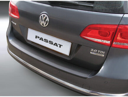 Volkswagen ABS Achterbumper beschermlijst passend voor Volkswagen Passat 3C Variant Facelift 2011- (excl. Alltrack) Zwart