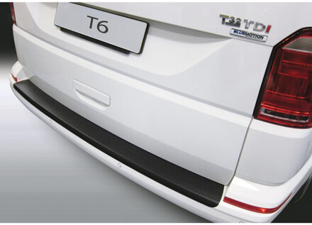 Volkswagen ABS Achterbumper beschermlijst passend voor Volkswagen Transporter T6 Caravelle/Multivan 9/2015- met achterklep Zwart