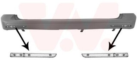 Volkswagen ACHTERBUMPER Grijs model tot 5/2012-5/2013 5897540