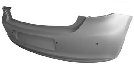 Volkswagen ACHTERBUMPER niet voor SPORT met PDC-GATEN 5829545