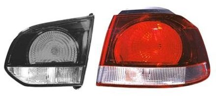 Volkswagen ACHTERLICHT RECHTS BUITEN Type Hella ZWART