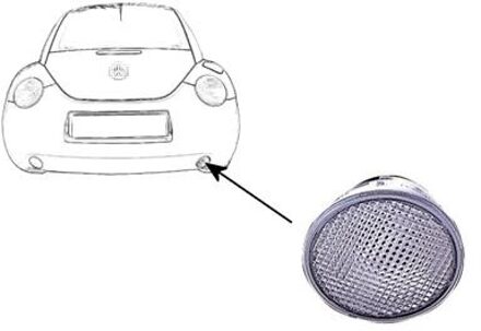 Volkswagen Achteruit Rijlicht (rechts)