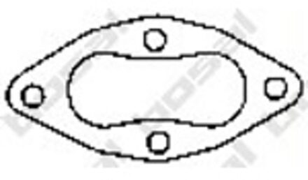 Volkswagen Afdichtring uitlaatpijp