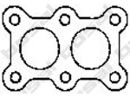 Volkswagen Afdichtring uitlaatpijp