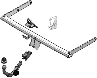 Volkswagen Afneembare trekhaak