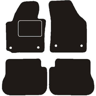 Volkswagen Autmatten passend voor vw caddy comi 5-pers. 2 schuifdeur 2015 -> MSN1361019