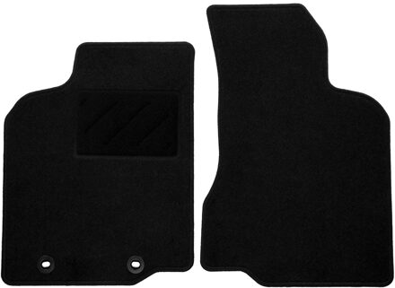 Volkswagen Automatten passend voor VW Caddy 1996-2004 grijs kenteken 2-d BL1940522