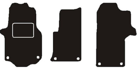 Volkswagen Automatten passend voor vw crafter ii bankuitvoering 2017 -> MSN1366123